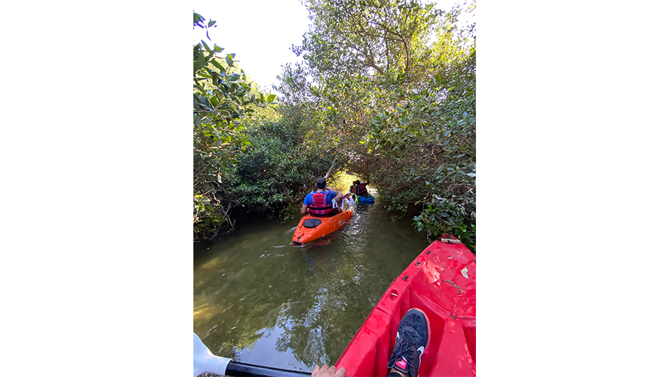 Kayaking