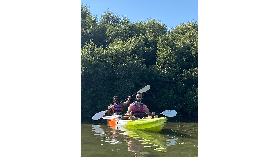 Kayaking