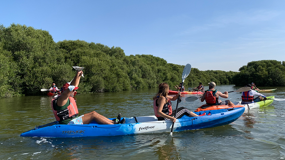 Kayaking